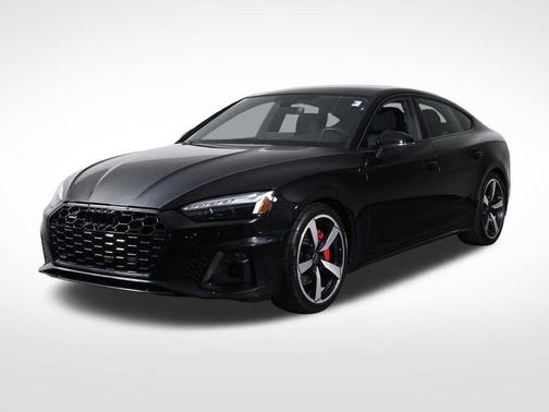 Mythos Black Metallic 2023 Audi A5 Sportback S line Premium Plus