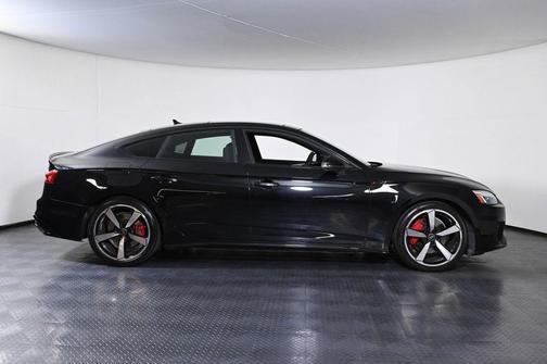Mythos Black Metallic 2023 Audi A5 Sportback S line Premium Plus