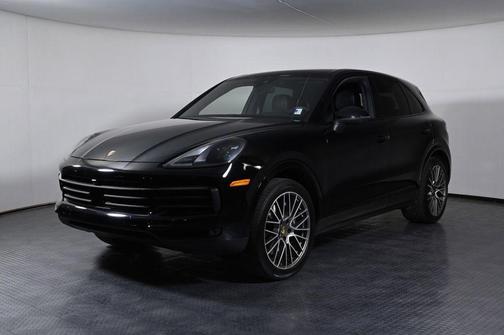 Black 2023 Porsche Cayenne Platinum Edition