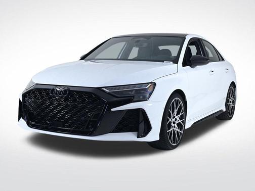 White 2026 Audi RS 3 2.5T Sedan