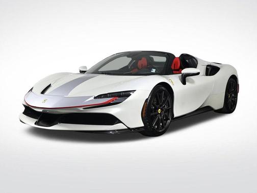 White 2024 Ferrari SF90 Spider Base