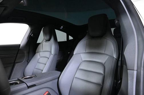 Volcano Grey Metallic 2025 Porsche Taycan Base