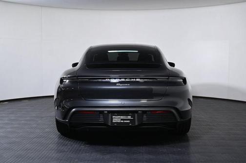 Volcano Grey Metallic 2025 Porsche Taycan Base