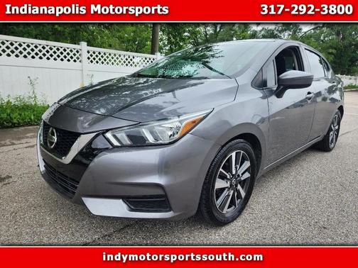 Gray 2020 Nissan Versa 1.6 SV