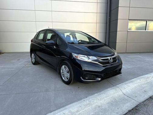 Crystal Black Pearl 2018 Honda Fit LX