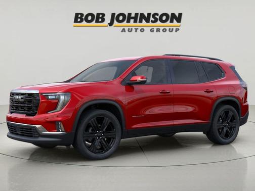 Volcanic Red Tintcoat 2026 GMC Acadia Elevation AWD