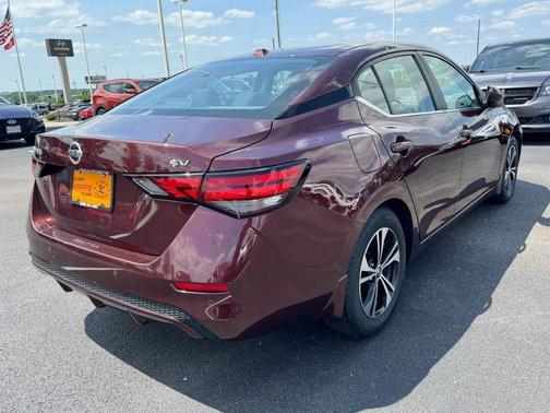 Rosewood Metallic 2023 Nissan Sentra SV