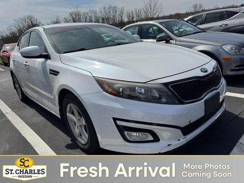 Snow White Pearl 2014 Kia Optima LX