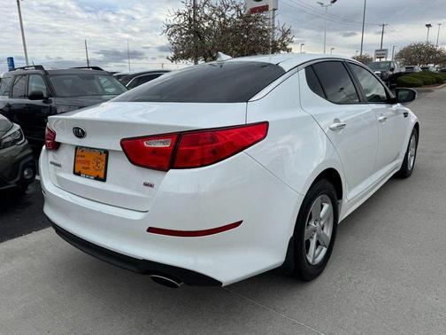 Snow White Pearl 2014 Kia Optima LX