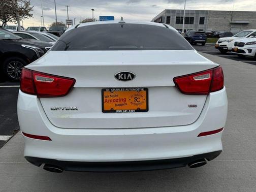 Snow White Pearl 2014 Kia Optima LX