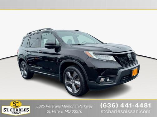 Crystal Black Pearl 2019 Honda Passport Touring