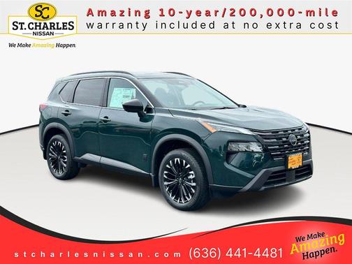 Obsidian Green 2026 Nissan Rogue Dark Armor