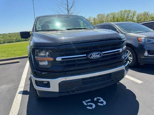 Agate Black Metallic 2025 Ford F-150 XLT