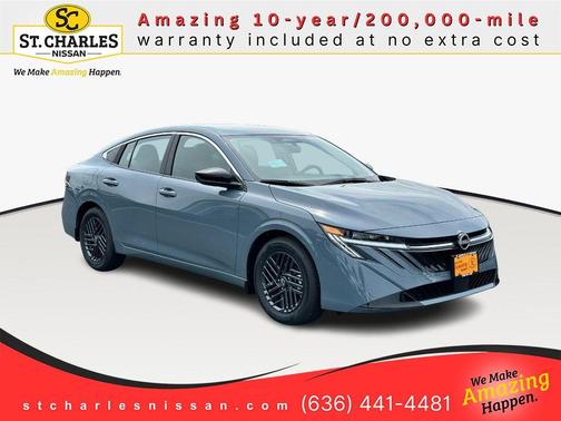 Atlantic Gray Metallic 2026 Nissan Sentra SV
