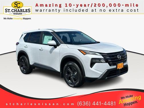 Everest White Pearl Tricoat 2026 Nissan Rogue SV