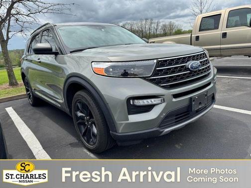 Silver Spruce Metallic 2020 Ford Explorer XLT