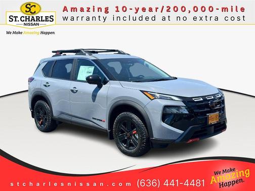 Boulder Gray Pearl 2026 Nissan Rogue Rock Creek