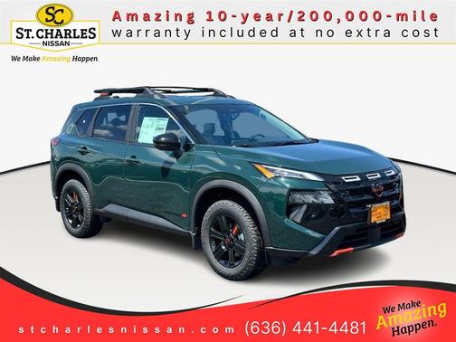Obsidian Green 2026 Nissan Rogue Rock Creek