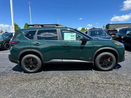 Obsidian Green 2026 Nissan Rogue Rock Creek