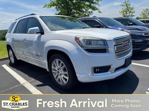 White Frost Tricoat 2016 GMC Acadia Denali