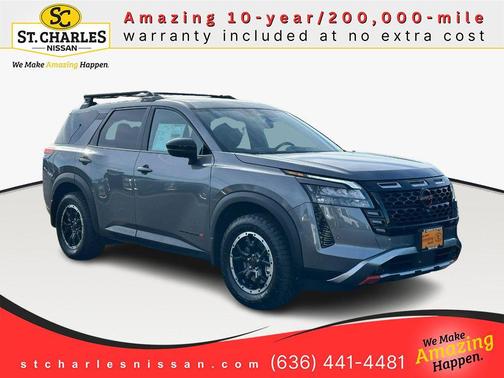 Gun Metallic 2026 Nissan Pathfinder Rock Creek