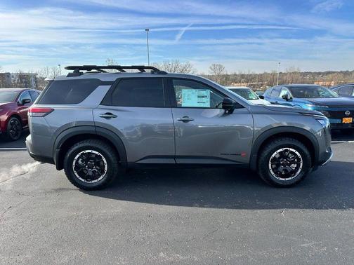 Gun Metallic 2026 Nissan Pathfinder Rock Creek