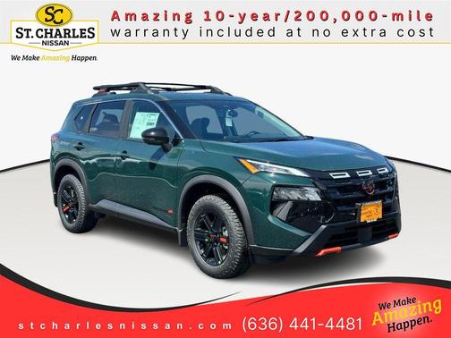 Obsidian Green 2026 Nissan Rogue Rock Creek