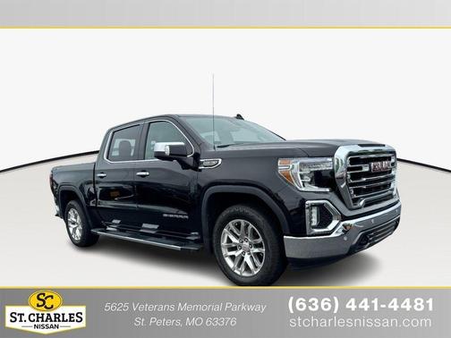 Onyx Black 2021 GMC Sierra 1500 SLT