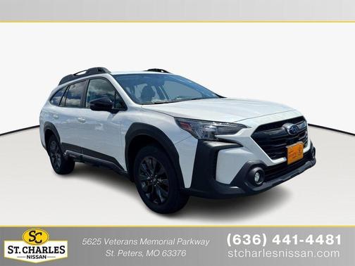Crystal White Pearl 2024 Subaru Outback Onyx Edition