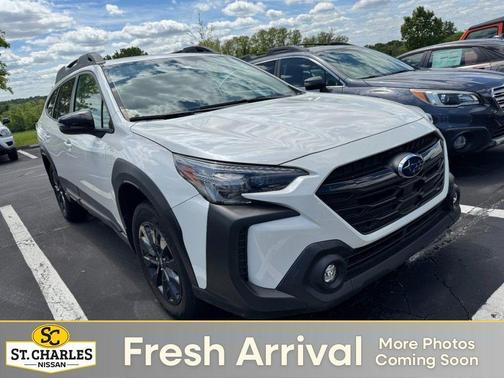 Crystal White Pearl 2024 Subaru Outback Onyx Edition