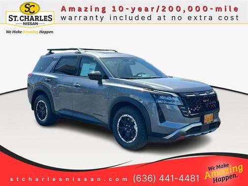 Gun Metallic 2026 Nissan Pathfinder Rock Creek