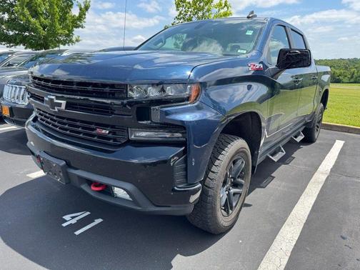 Northsky Blue Metallic 2021 Chevrolet Silverado 1500 LT Trail Boss
