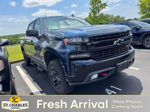 Northsky Blue Metallic 2021 Chevrolet Silverado 1500 LT Trail Boss