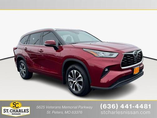 Ruby Flare Pearl 2020 Toyota Highlander XLE
