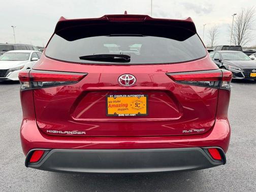 Ruby Flare Pearl 2020 Toyota Highlander XLE