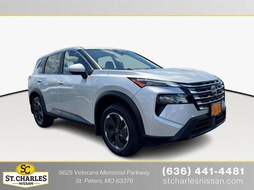 Brilliant Silver Metallic 2025 Nissan Rogue SV