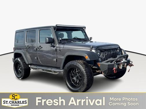 Granite Crystal Metallic Clearcoat 2017 Jeep Wrangler Unlimited Sport