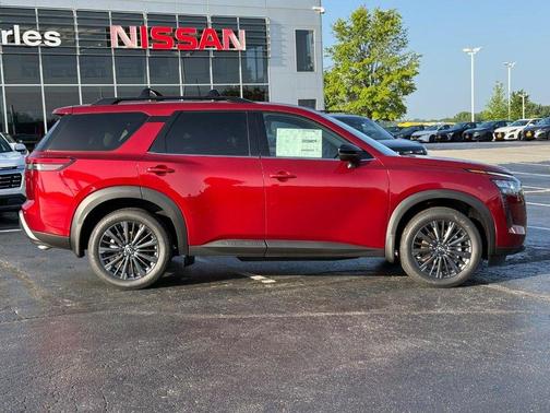 Scarlet Ember Tintcoat 2026 Nissan Pathfinder SL