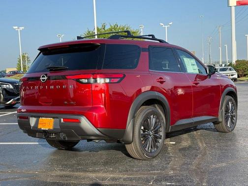 Scarlet Ember Tintcoat 2026 Nissan Pathfinder SL