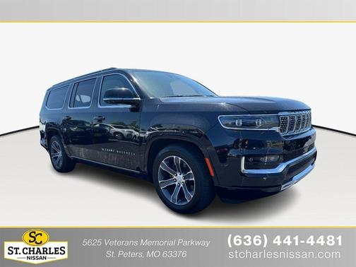 Diamond Black Crystal Pearlcoat 2024 Jeep Grand Wagoneer L 4x4