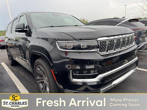 Diamond Black Crystal Pearlcoat 2024 Jeep Grand Wagoneer L 4x4