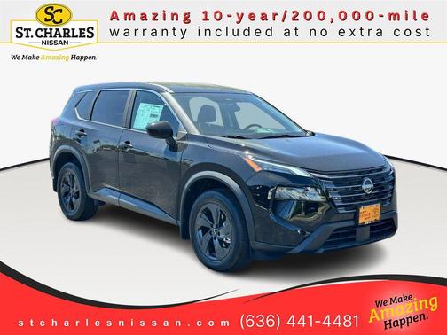 Super Black 2026 Nissan Rogue SV