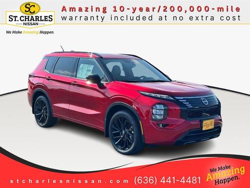 Royal Red 2026 Nissan Rogue Platinum