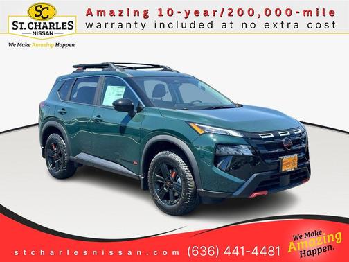 Obsidian Green 2026 Nissan Rogue Rock Creek