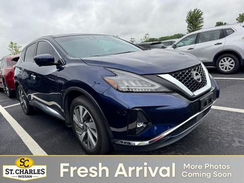 Deep Ocean Blue Pearl 2024 Nissan Murano SL Intelligent AWD