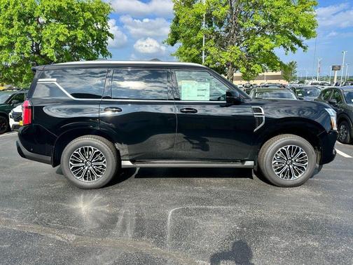Super Black 2026 Nissan Armada Platinum