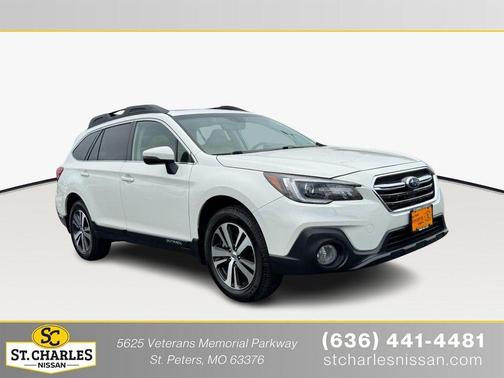 Crystal White Pearl 2018 Subaru Outback 2.5i Limited