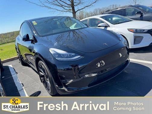 Solid Black 2024 Tesla Model Y Performance Dual Motor All-Wheel Drive