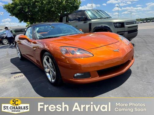 Atomic Orange Metallic 2008 Chevrolet Corvette Base