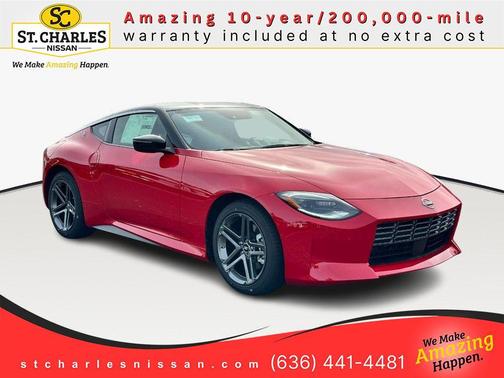 Solid Red/Super Black 2026 Nissan Z Sport